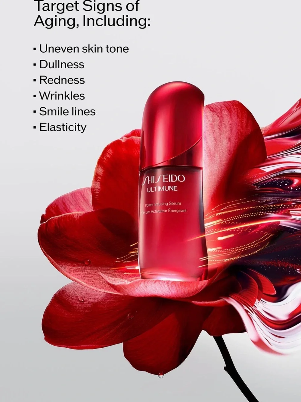 Shiseido Ultimune Power Infusing Serum - Red 0.33 oz mini